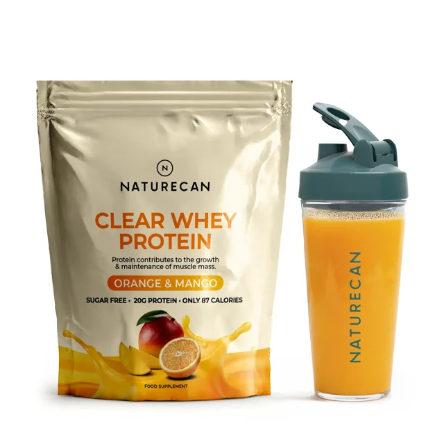 Naturecan Clear Whey Appelsin og mango 1000 g