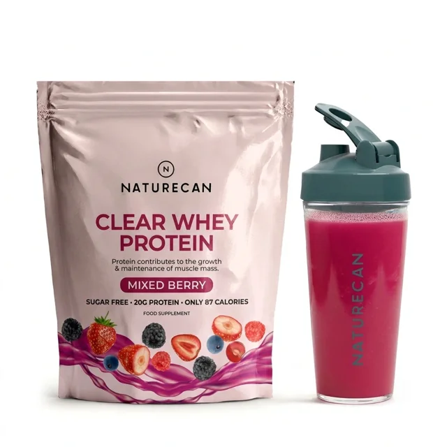 Naturecan Clear Whey Bær og appelsin 1000 g