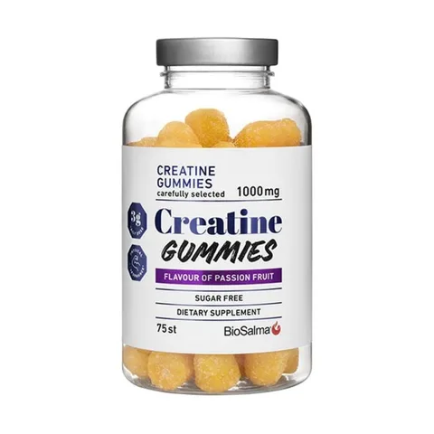 BioSalma Creatine Gummies Passion Fruit 75 stk