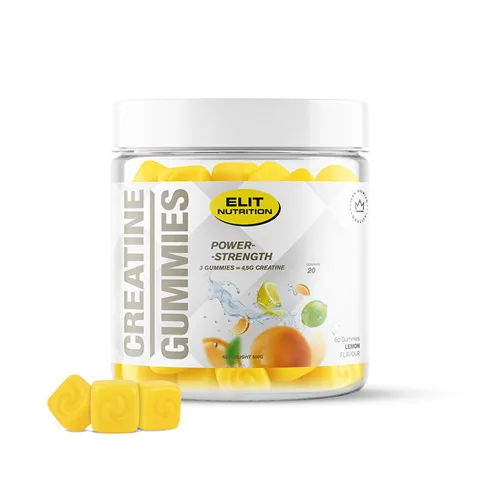 Elit Nutrition Creatine Gummies Sitron 60 stk