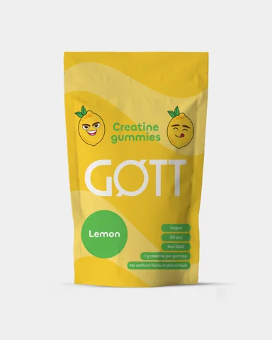 GØTT Creatine Gummies Sitron Pektin 600 g