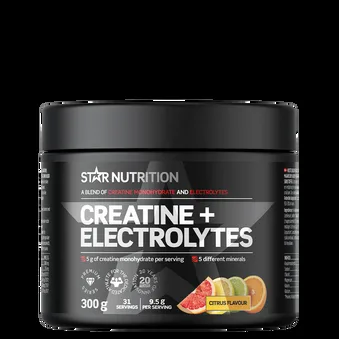 Star Nutrition Creatine + Electrolytes Citrus 300 g