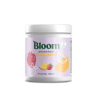 BLOOM NUTRITION Bloom pre-workout strawberry mango 180 g – PWO