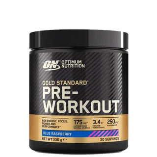 Optimum Nutrition Gold Standard PWO Blue Raspberry – PWO