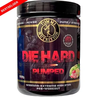 TommiNutrition DIE HARD PUMPED 550G – TN – TWISTER BOMB – PWO