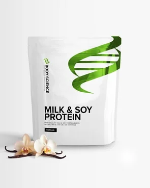 Body Science Milk & Soy Protein Vanilla 750 g – proteinpulver