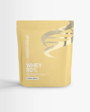 Body Science Whey 80% Classic Vanilla 900 g – proteinpulver