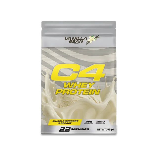 Cellucor C4 Whey Protein Vanilla Bean 759g