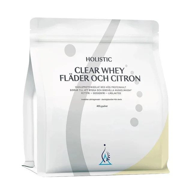 Holistic Clear Whey Hylleblomst Sitron 400 g