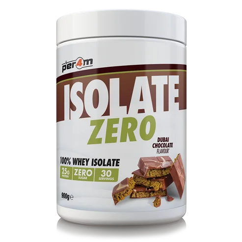 Per4M Nutrition Whey Isolate Zero, 900g, Dubai Chocolate