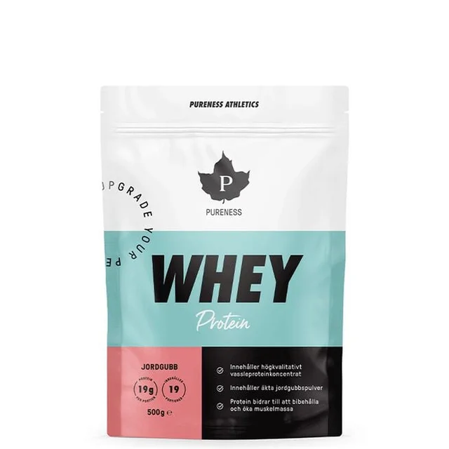 Pureness Athletics Myseprotein 500 g Jordbær