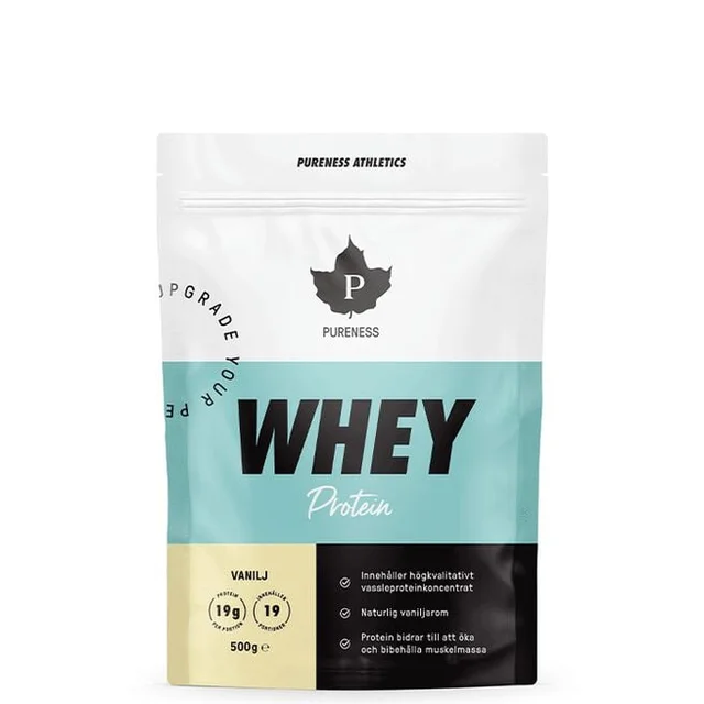 Pureness Athletics Myseprotein 500 g Vanilje