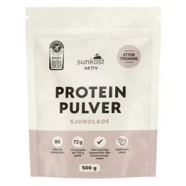Sunkost AKTIV Proteinpulver Sjokolade 500 g