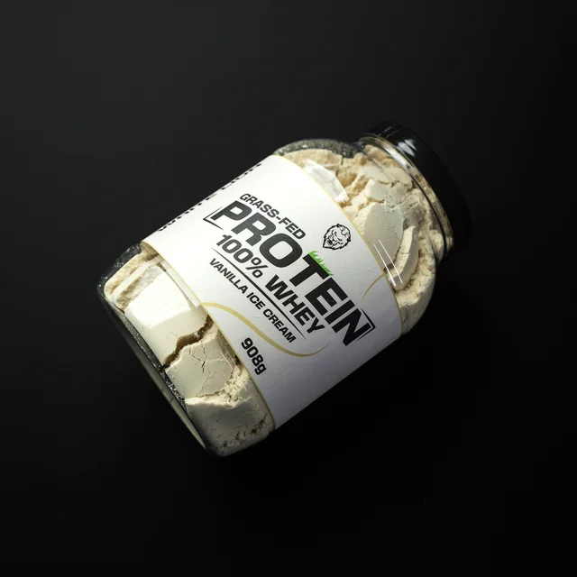 White Lion Nutrition Grass-fed whey protein – Vanilla Ice Cream – proteinpulver